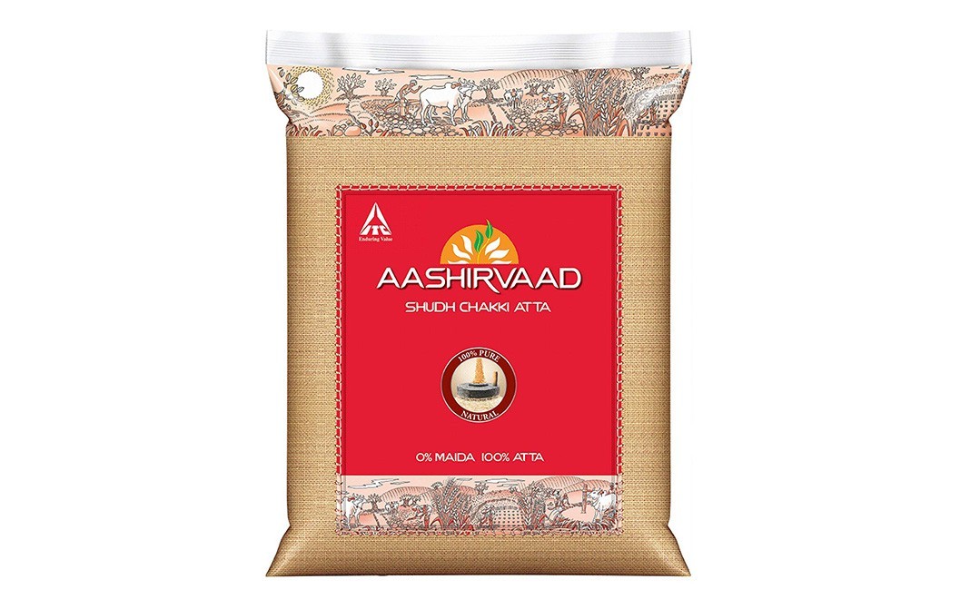 Aashirvaad Shudh Chakki Atta    Pack  10 kilogram